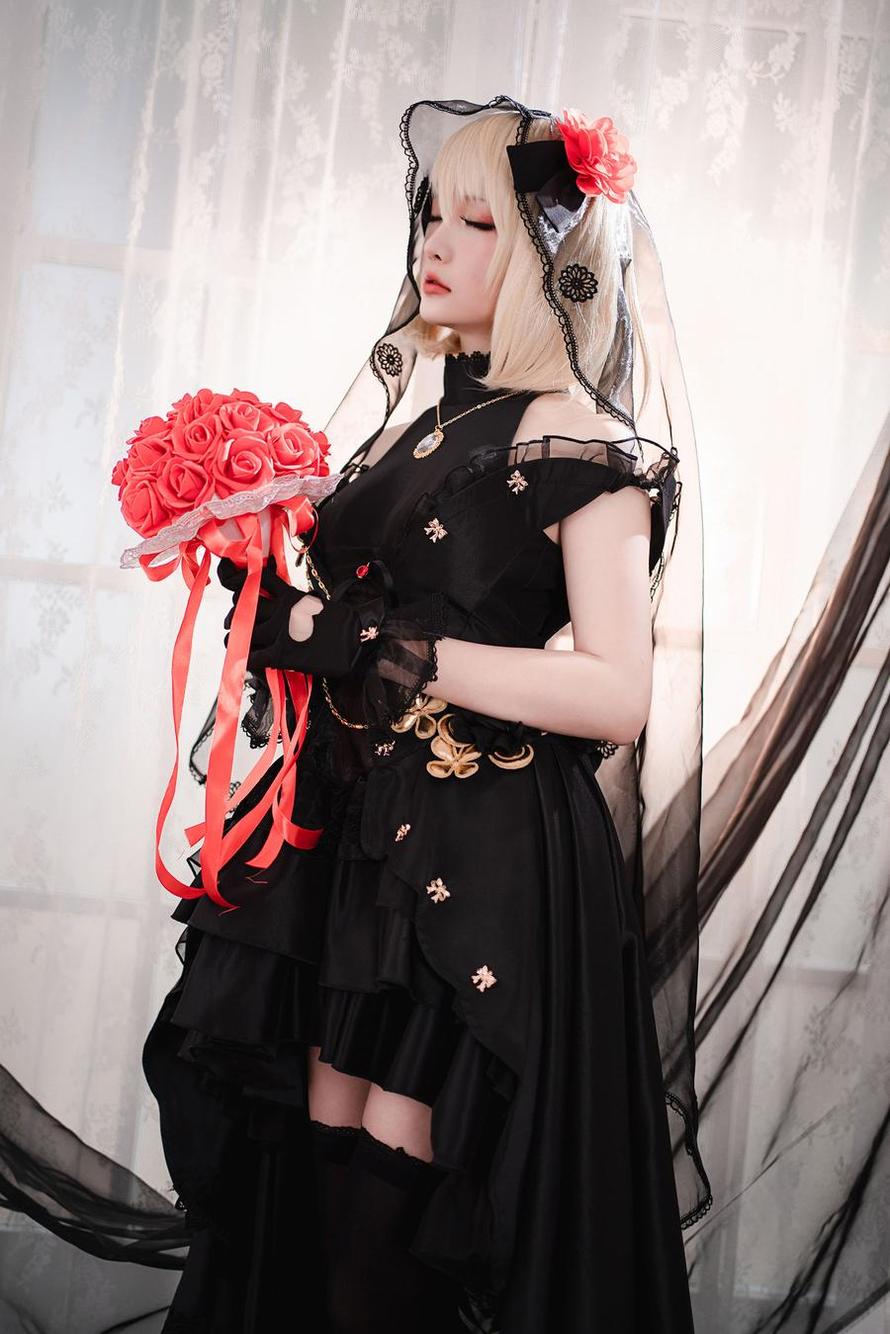 珍藏级原图，星之迟迟cosplay胡桃的精品代表作-51acg