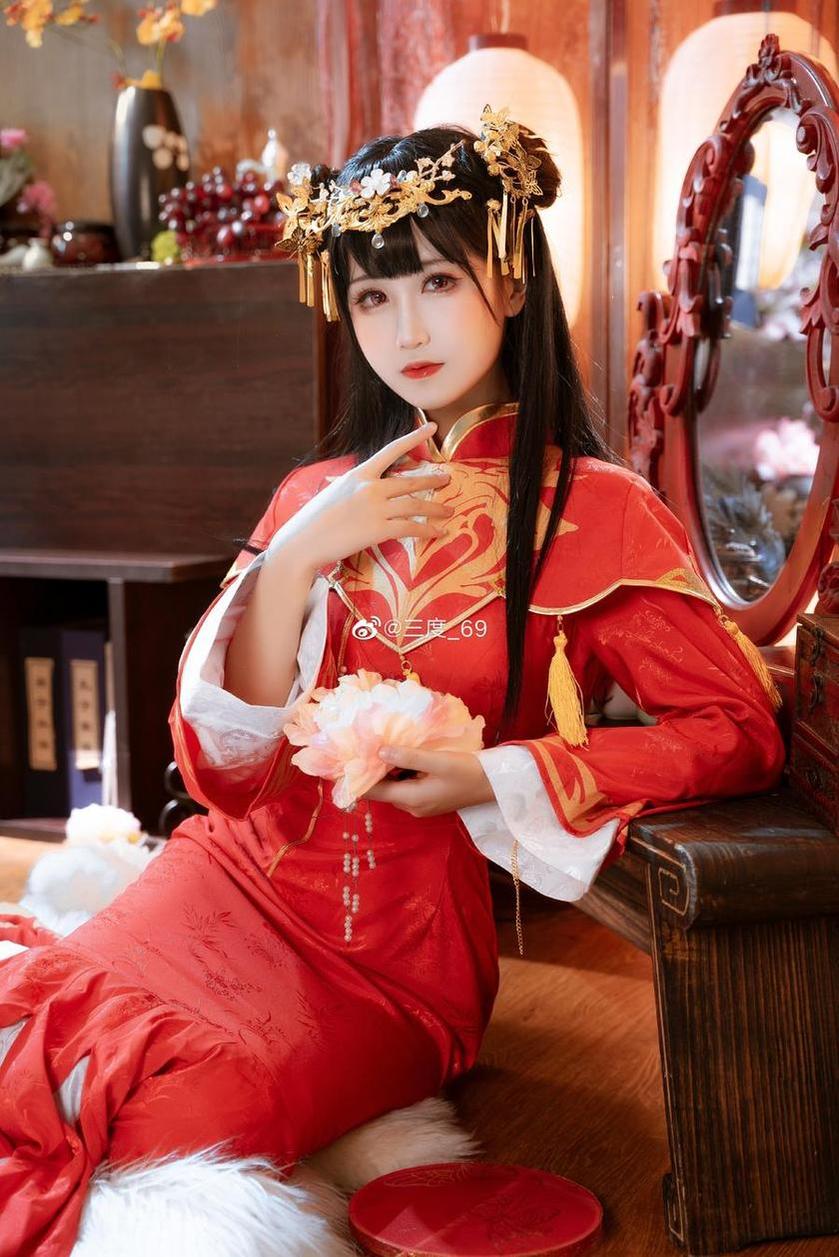 三度69微博风见周cosplay套图，海报级别的燃爆-51acg